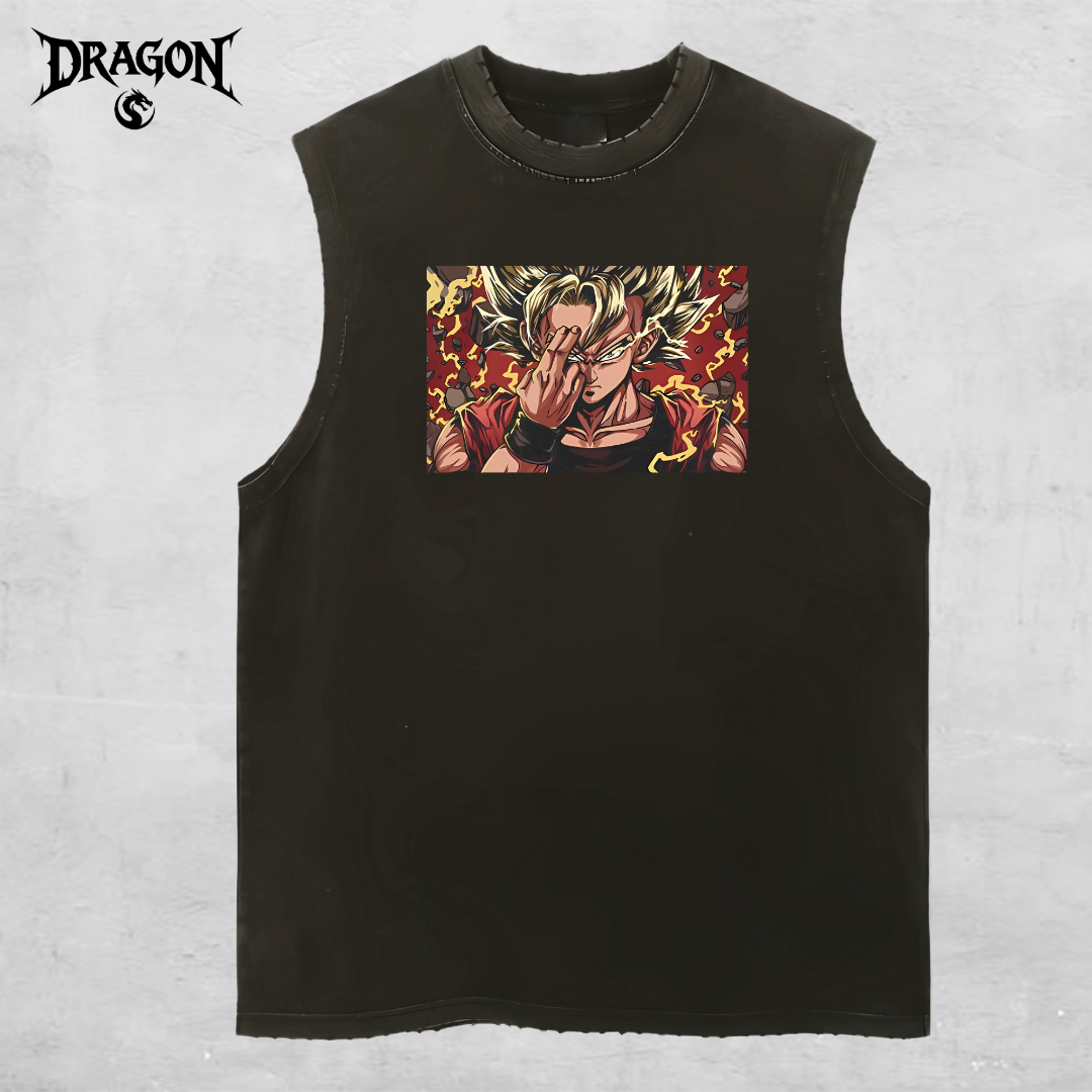 GOKU SSJ2 – Poder Desatado Camiseta