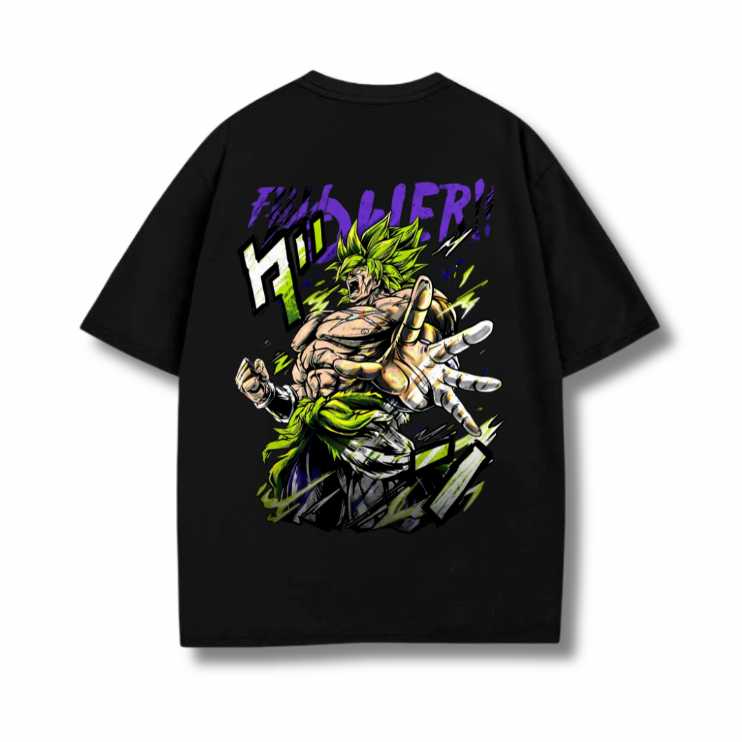 Playera OVERSIZE  de BROLY