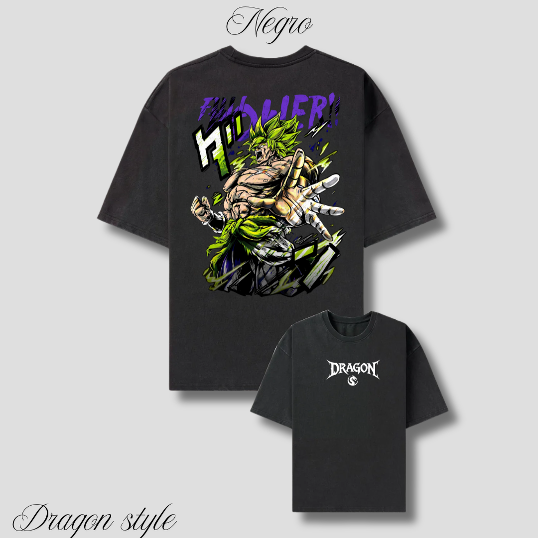 Playera OVERSIZE  de BROLY