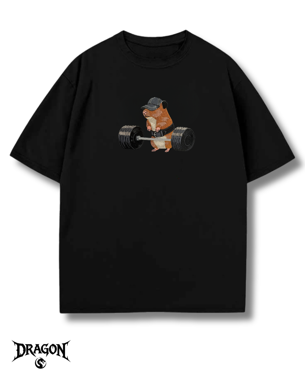 HAMSTER EL VERDADERO GYMRAT (BORDADA)